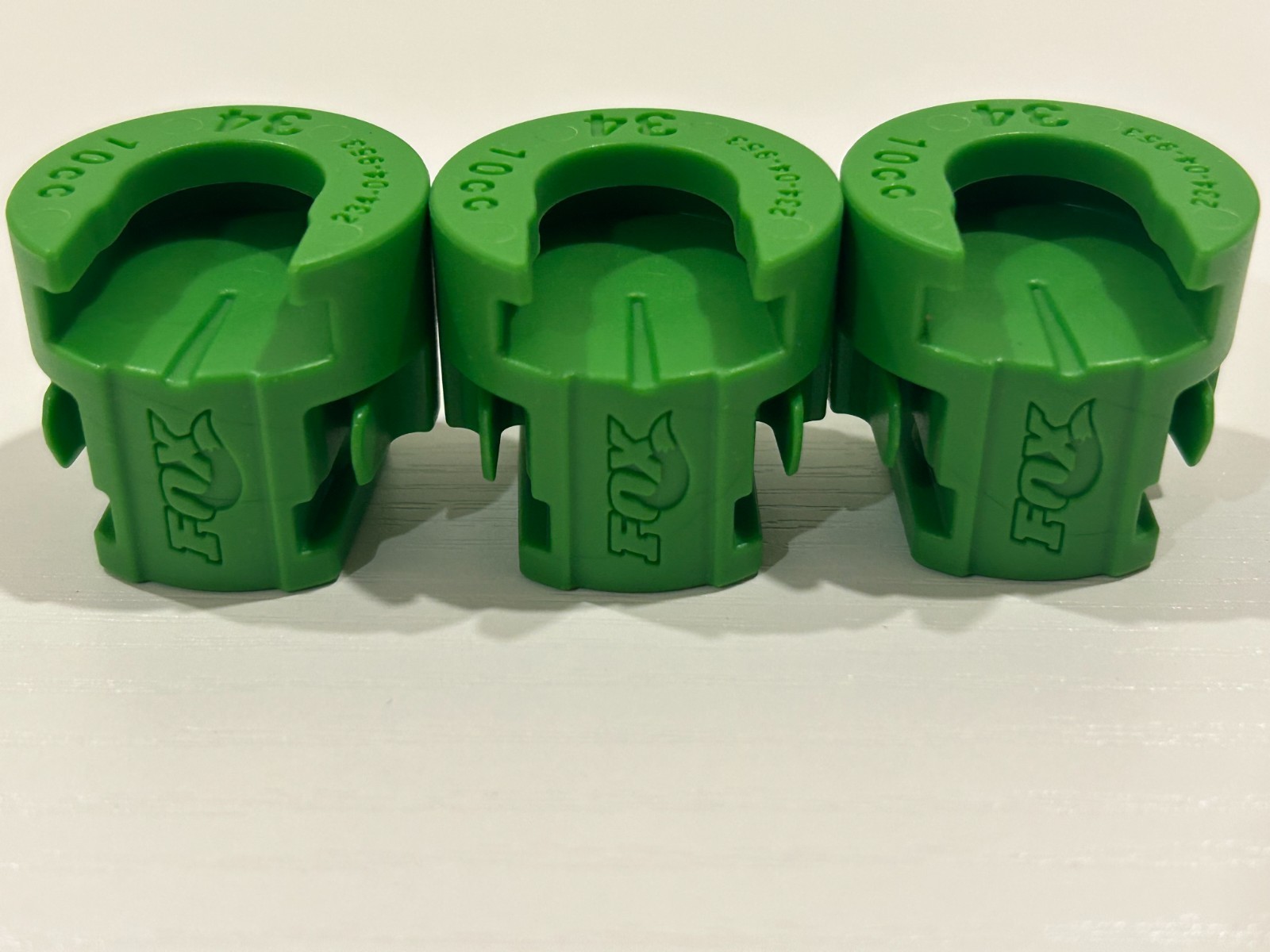Set of 3 Fox 34 10cc Fork Air Volume Spacer 34 mm Float Air Forks Marzocchi NA2