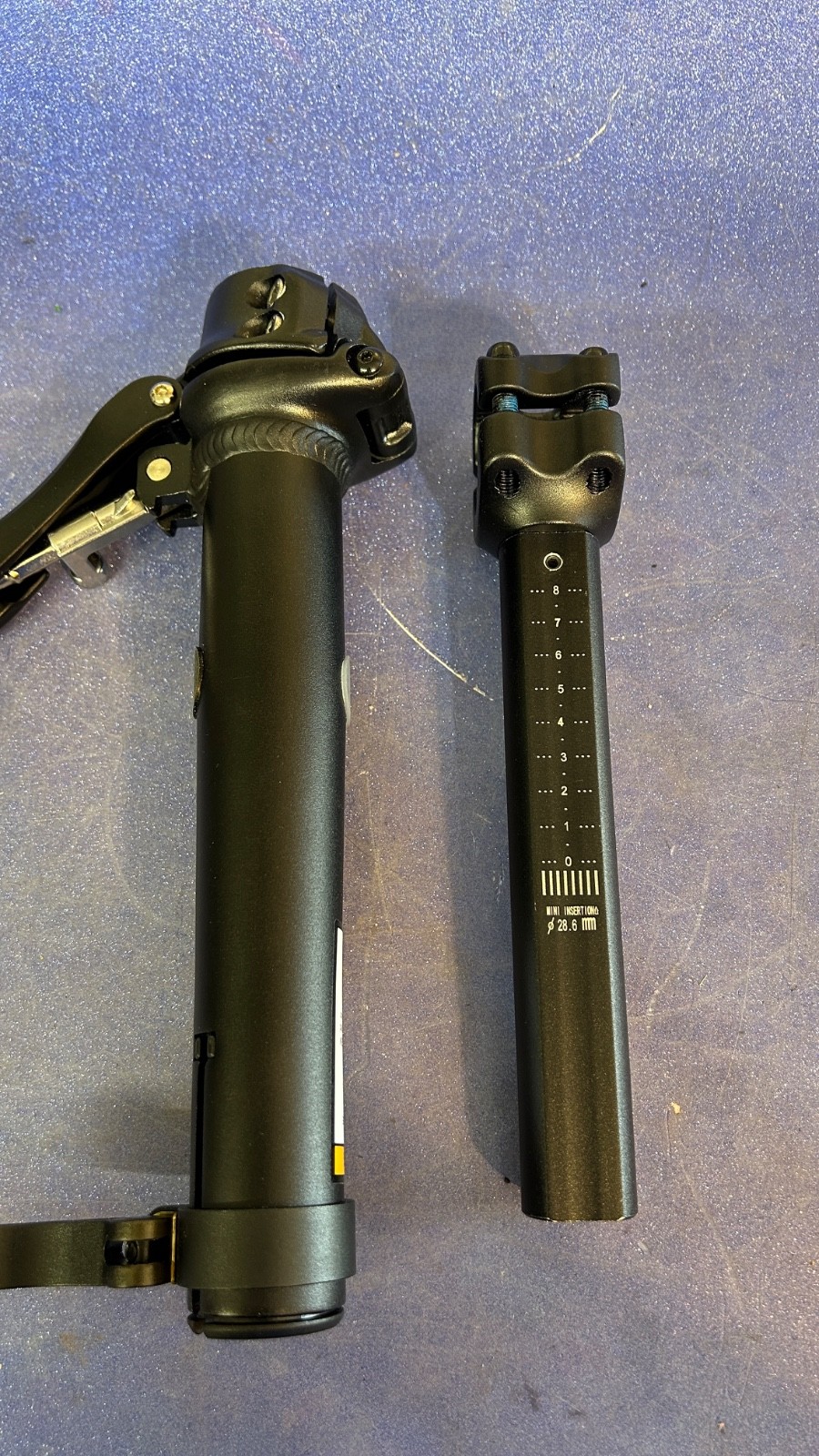 Very Heavy Duty Telescopic Stem, Seat, Post, onH