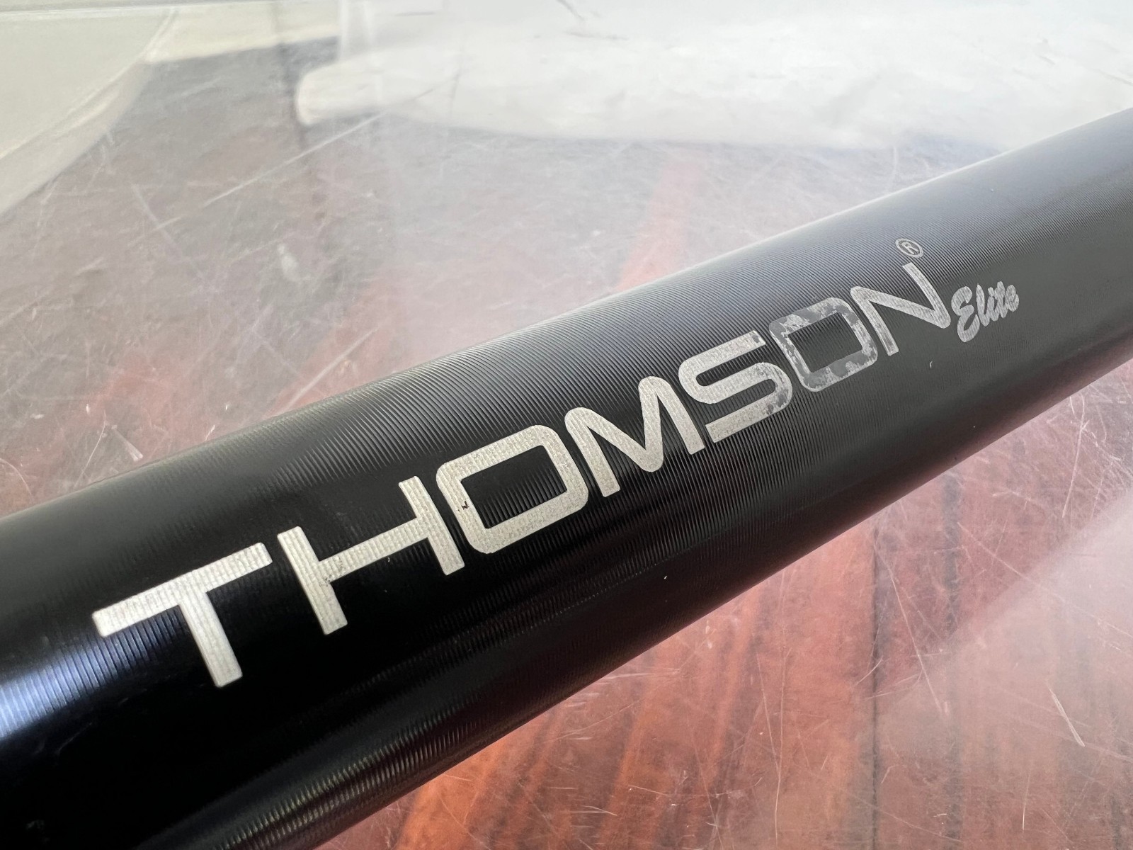 Thomson Elite 0 Setback Seatpost 30.9mm x 260mm (Cut) Black Made In USA