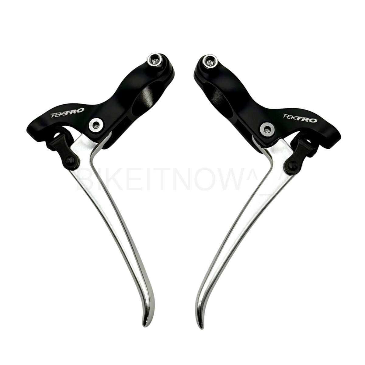 Tektro FL750 Brake Lever, 22.2mm Black/Silver, fit City/Road/Single Speed Bike