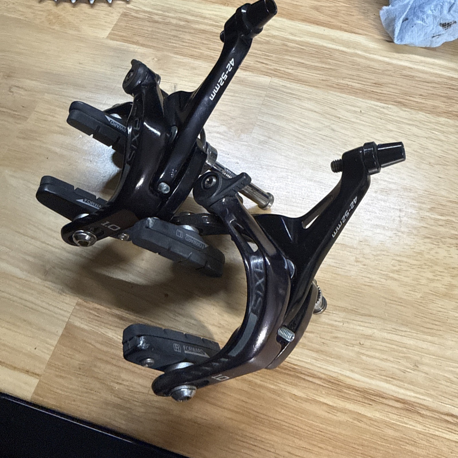 Specialized Axis 1.0 Center Mount Rim Brake Calipers Standard, 42-52mm Reach
