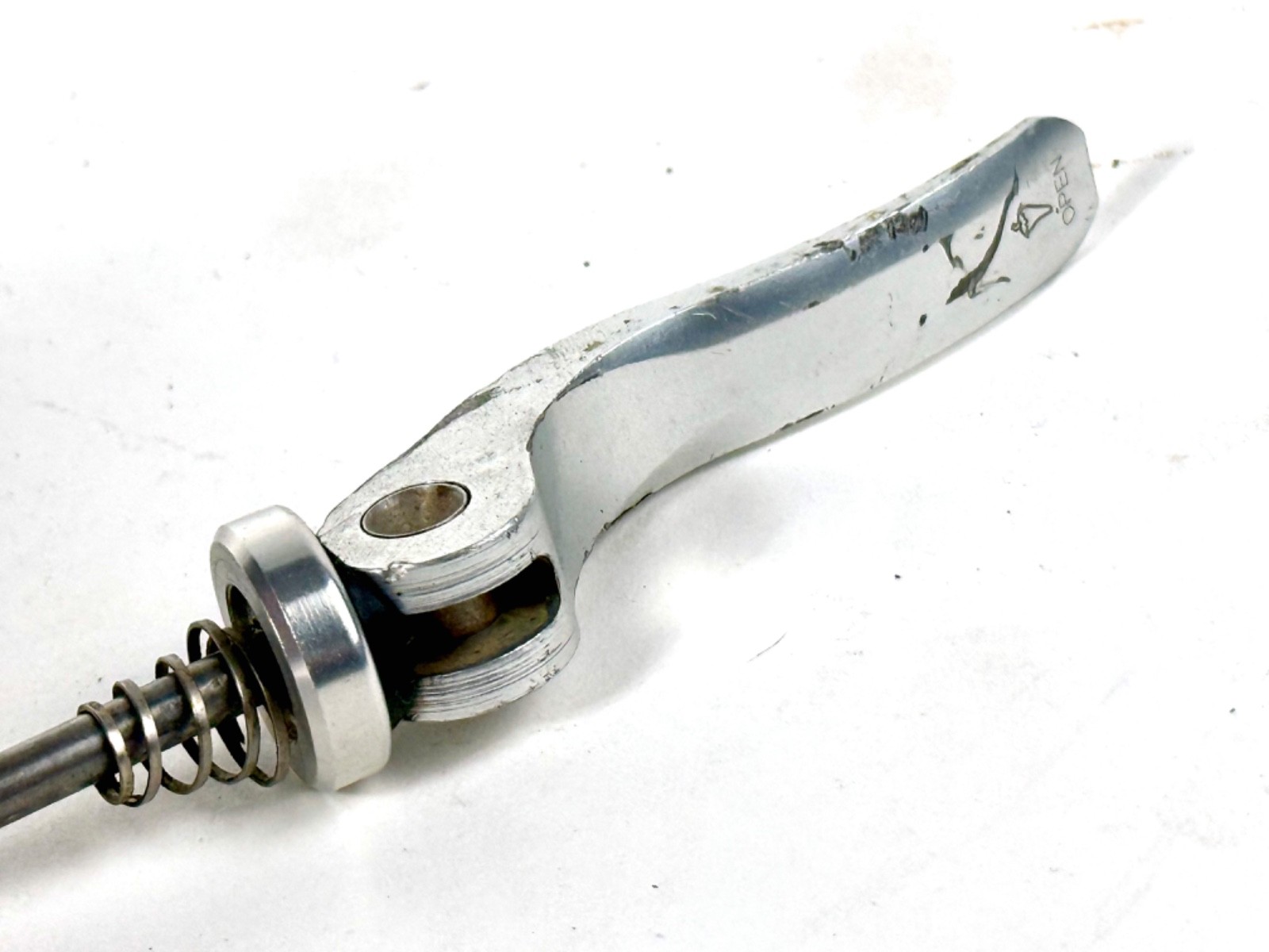 Vintage Salsa Flip-Off Quick Release Rear Skewer Silver 135mm MTB spacing XC QR