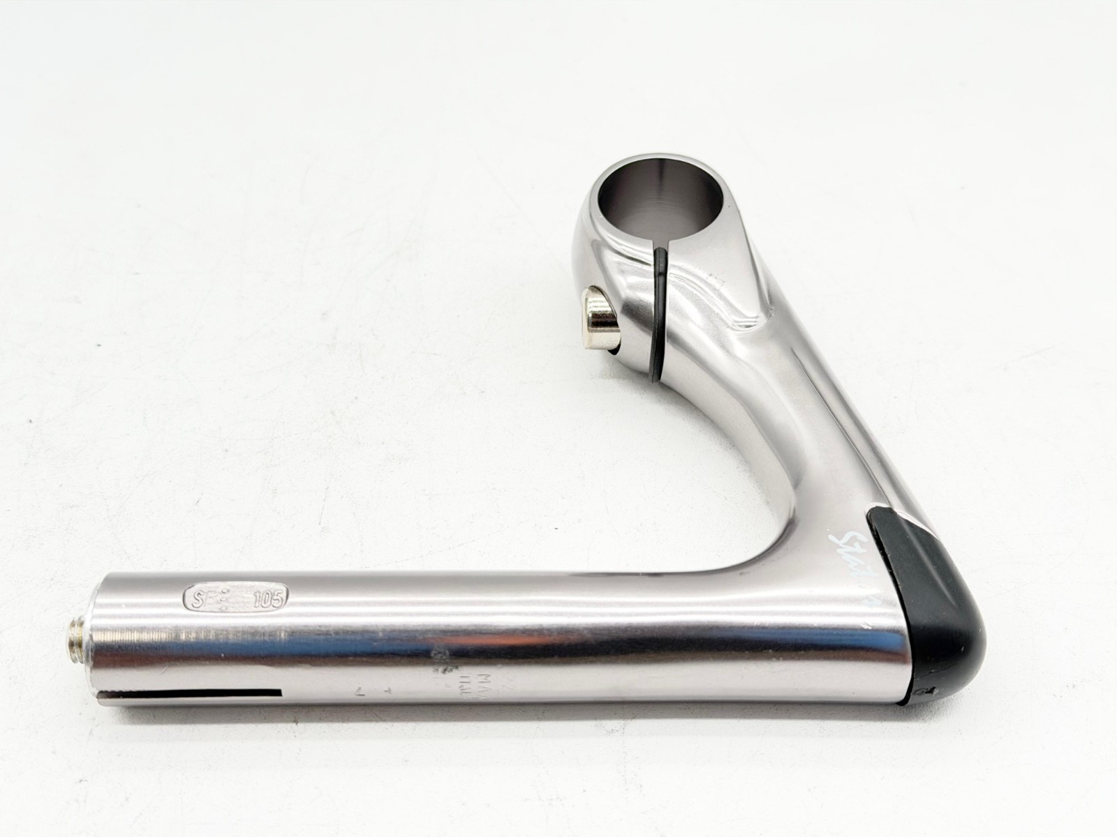 3ttt Status 105mm Road Bike Quill Stem 26.0mm Clamp Gray Italy