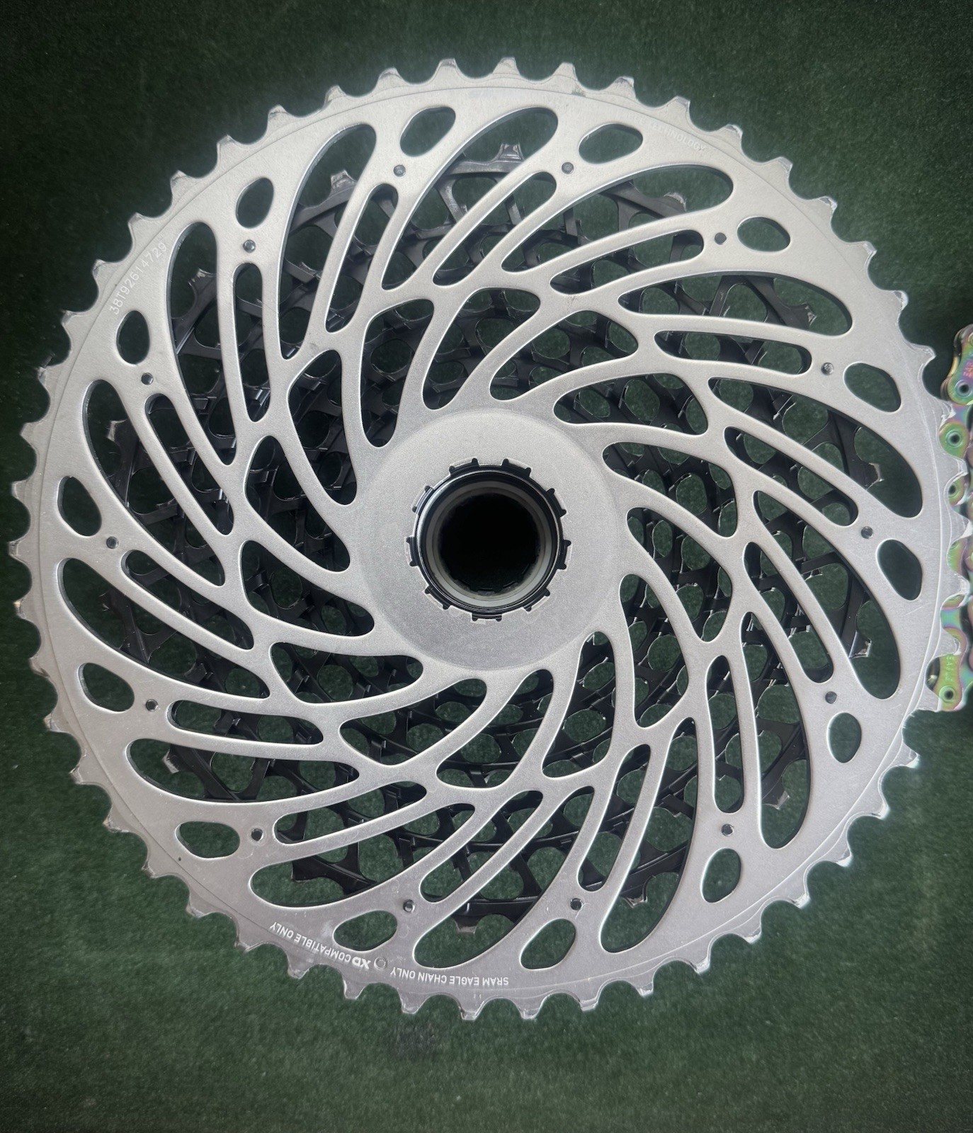 SRAM X01 Eagle 12-Speed Cassette 10-50T Silver SRAM XD Driver New XX1 chain