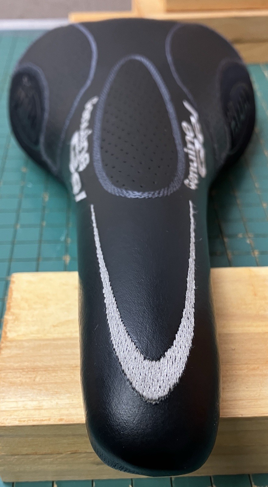 Selle Italia Genuine Gel Titanium Rails= Vintage Selle Italia FAST USA Shipping