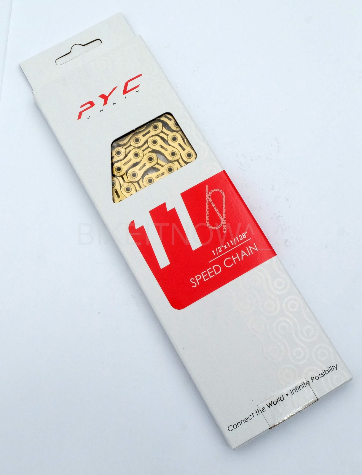 PYC 11 Speed Bike Chain 116L (Ti Gold) X11SL Compatible fit Shimano/Sram