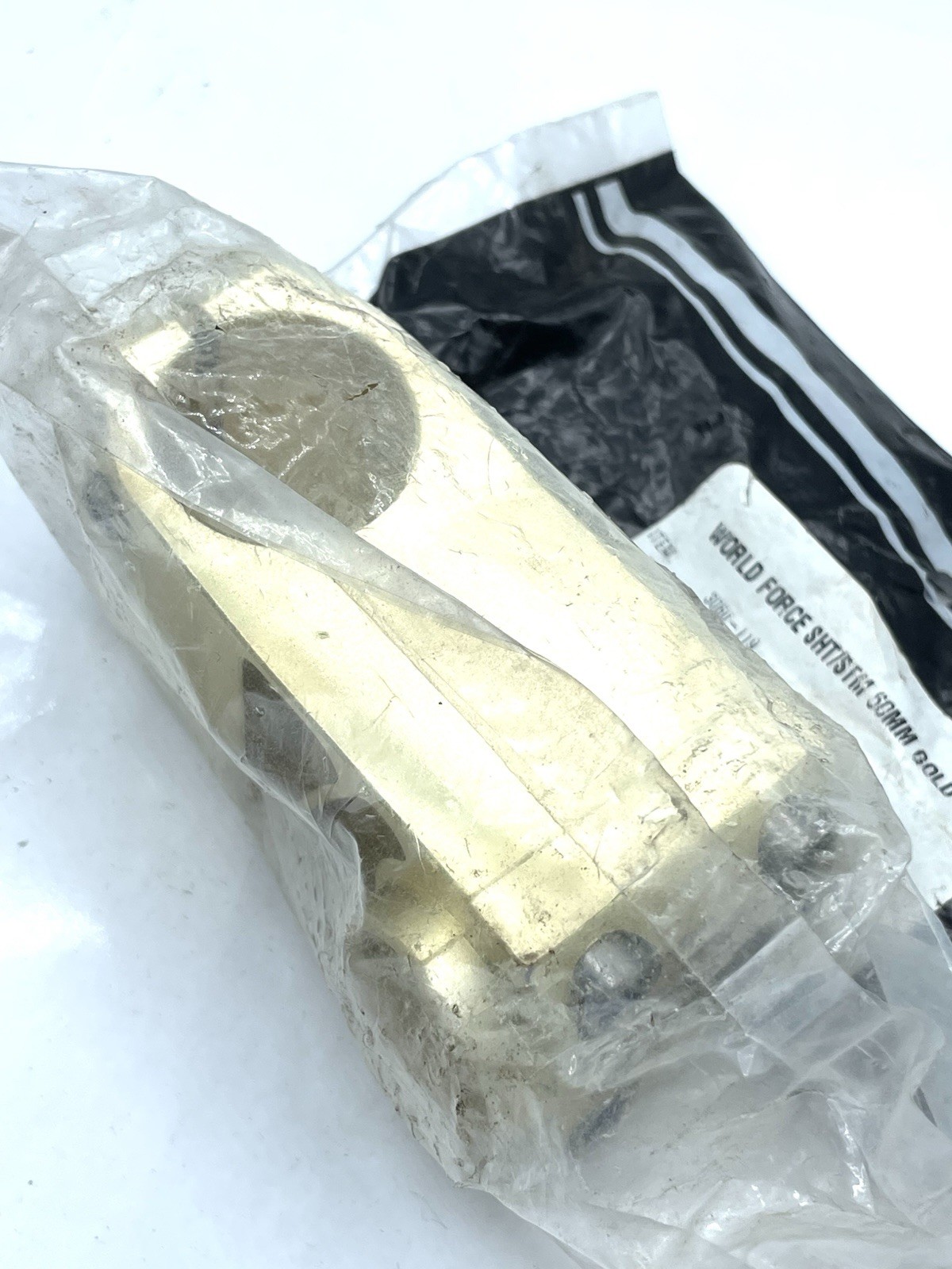 O’Neal World Force Gold Anodized 60mm Stem 25.4 Clamp NOS Vintage MTB / BMX