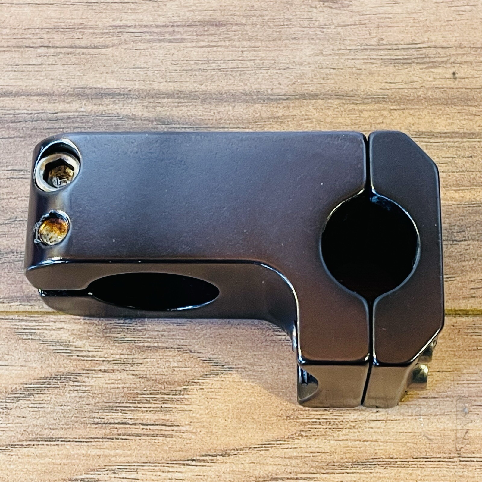 Haro Big Block BMX Stem 1 1/8 inch Threadless Mid School 4 Bolt Black 