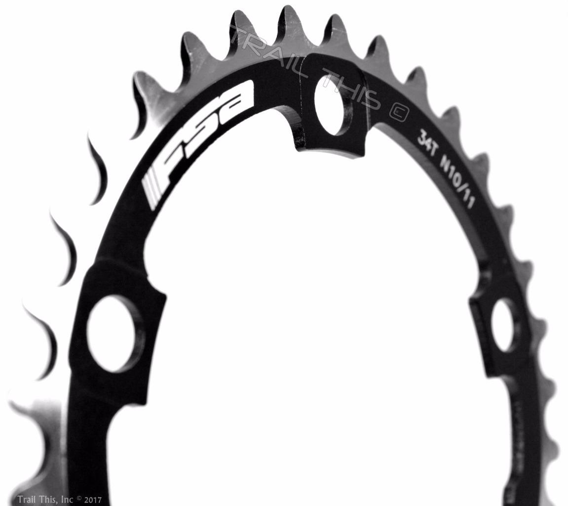 FSA 34T x 110mm BCD Pro Road Bike Inner Alloy Chainring 10 / 11-Speed, use w/50T