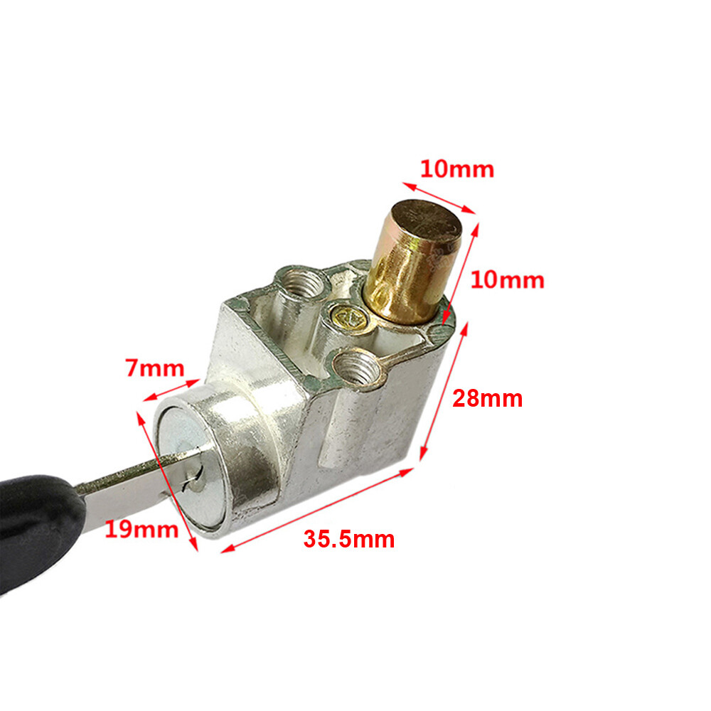 For Electric Bikes Scooter E-bike Motorcycle Battery Safety Pack Box Lock W/2Key