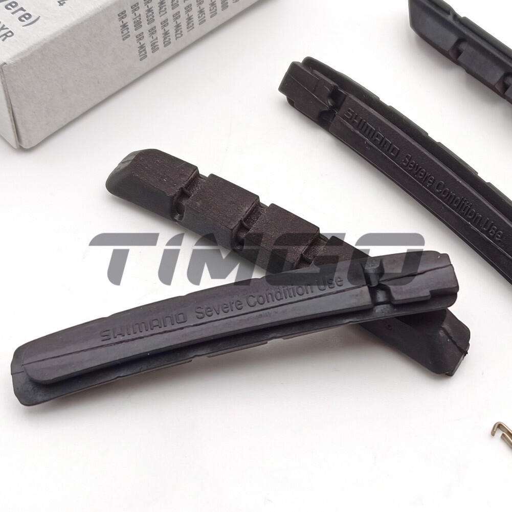 SHIMANO M70R2 MTB Bike V-Brake Shoe Cartridge Inserts Pads XTR XT LX DEORE DXR