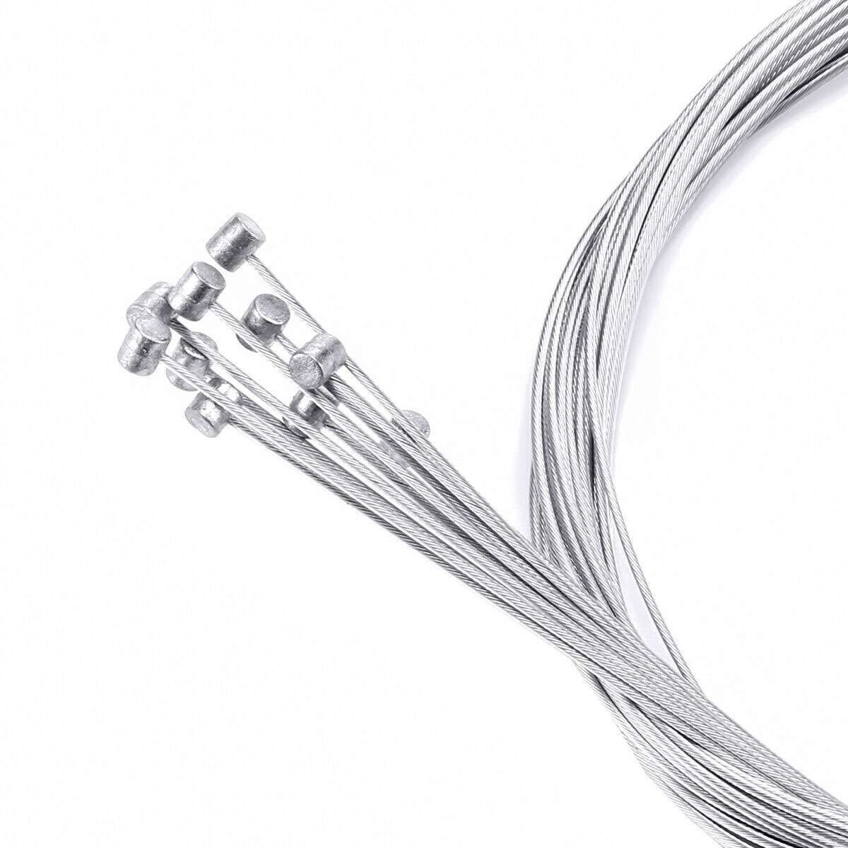 20Pcs Bicycle Brake Inner Wire Cable Line For Front Rear Road MTB Bike Break 6FT