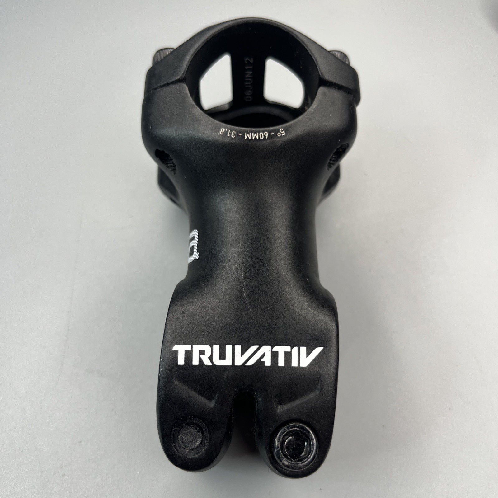 TruVativ AKA Stem Black 60mm / 5º degree 31.8 Threadless Alloy