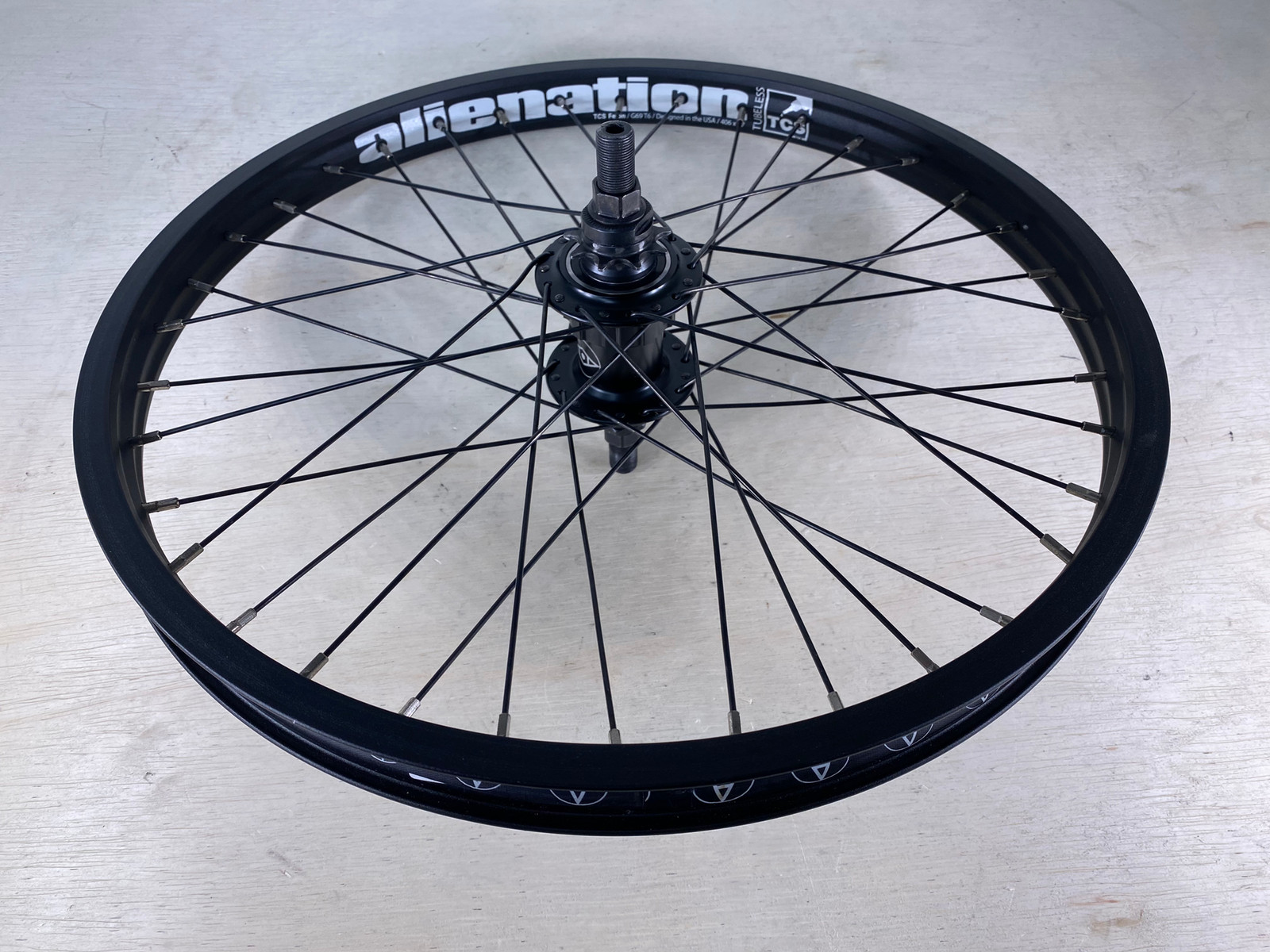 Alienation Rush X Felon TCS BMX Freecoaster Wheel – Black RHD 9T