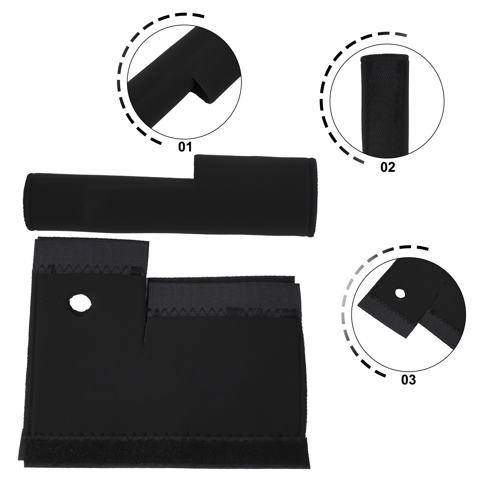 14cm*12.5cm*7cm*8cm Bicycle Fork Sleeve Fork Frame Wrap Cover Protective Case