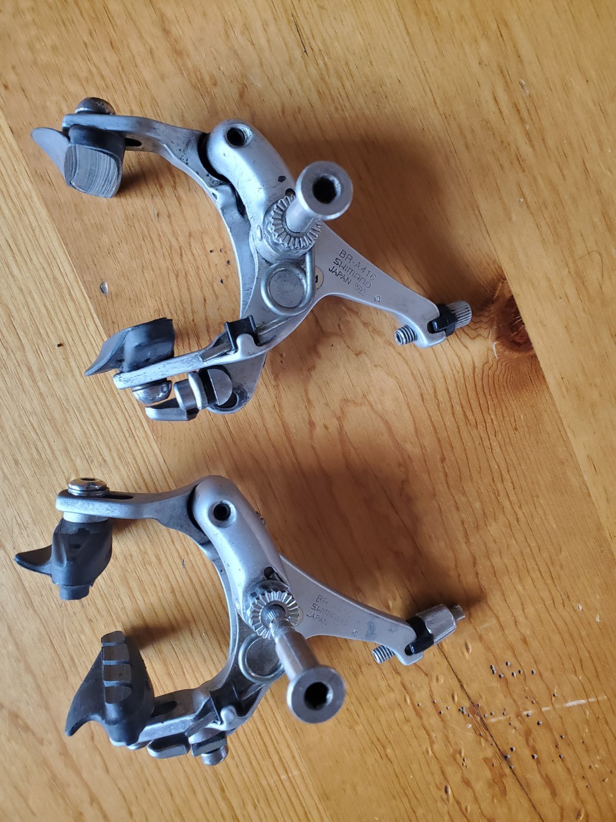 Vintage Shimano RSX BR-A416 Brake Calipers Front+Rear