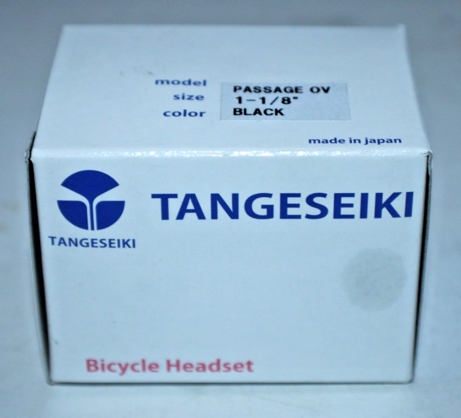 Tange Seiki Passage OV Headset 11/8″ Threadless 30/34mm Black Vintage Road MTB!