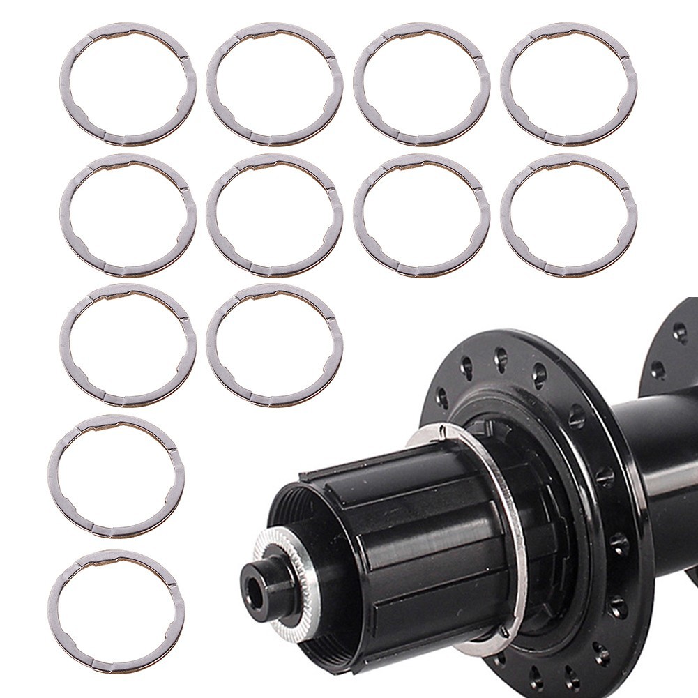 Bike Washer Bike Cassette Lockring 12 Pieces Per Pack Easy To Use And Install
