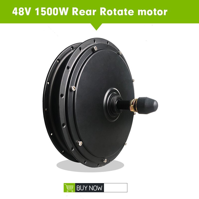 Electric Bicycle 36V 48V 500W 1000W 1500W Brushless Gearless Rear Rotate Motor