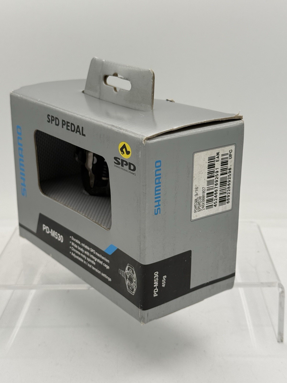 Shimano PD-M520 SPD MTB Pedals Clipless 9/16″ SM-SH51 Cleats Black New In Box