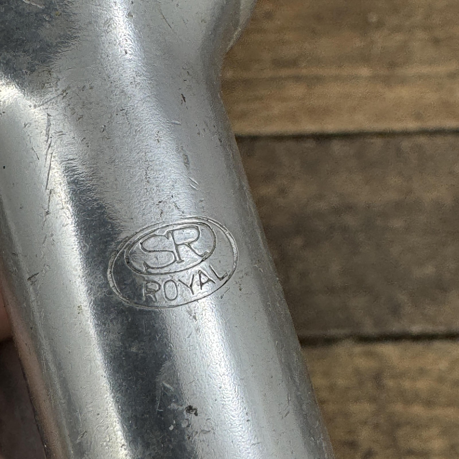 Vintage SR Royal Quill Stem 25.4 Clamp 70 75 Alloy 22.2 Japan Road Bike