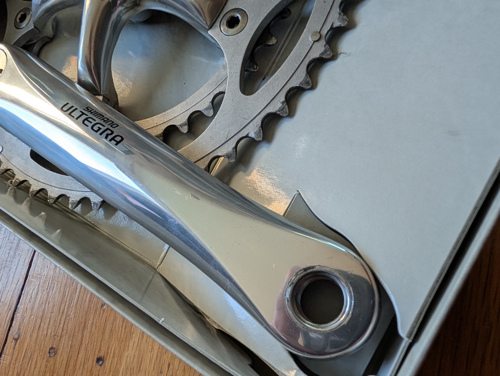 SHIMANO ULTEGRA 6503 Crankset 9 Speed 6500 ROAD BIKE, OCTALINK – 175mm – 53/39