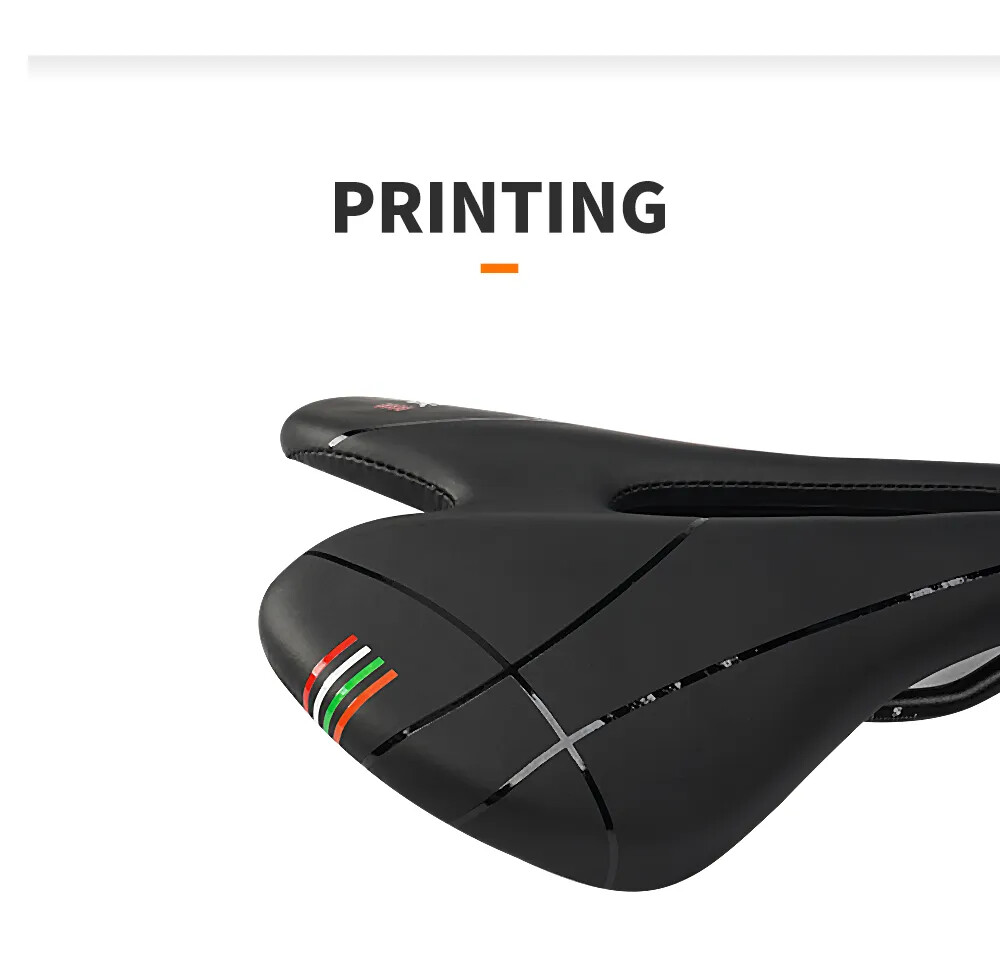 Plastic/Pvc Bicycle Saddle Breathable Leather Mtb Saddle Bicycle Accessories