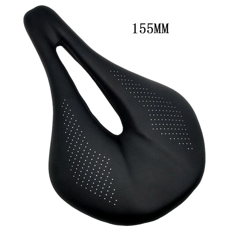 Carbon Fiber Mountain/road Bicycle Seat Ultralight Hollow Leather Seat Cushion