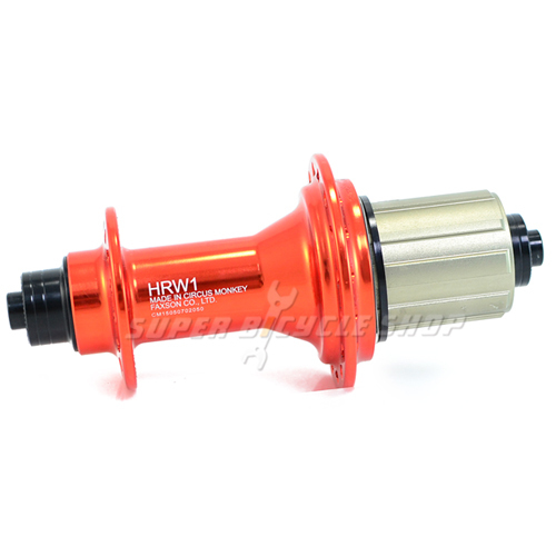 Circus Monkey HRW1 Road Rear Hub,24 Hole,Orange