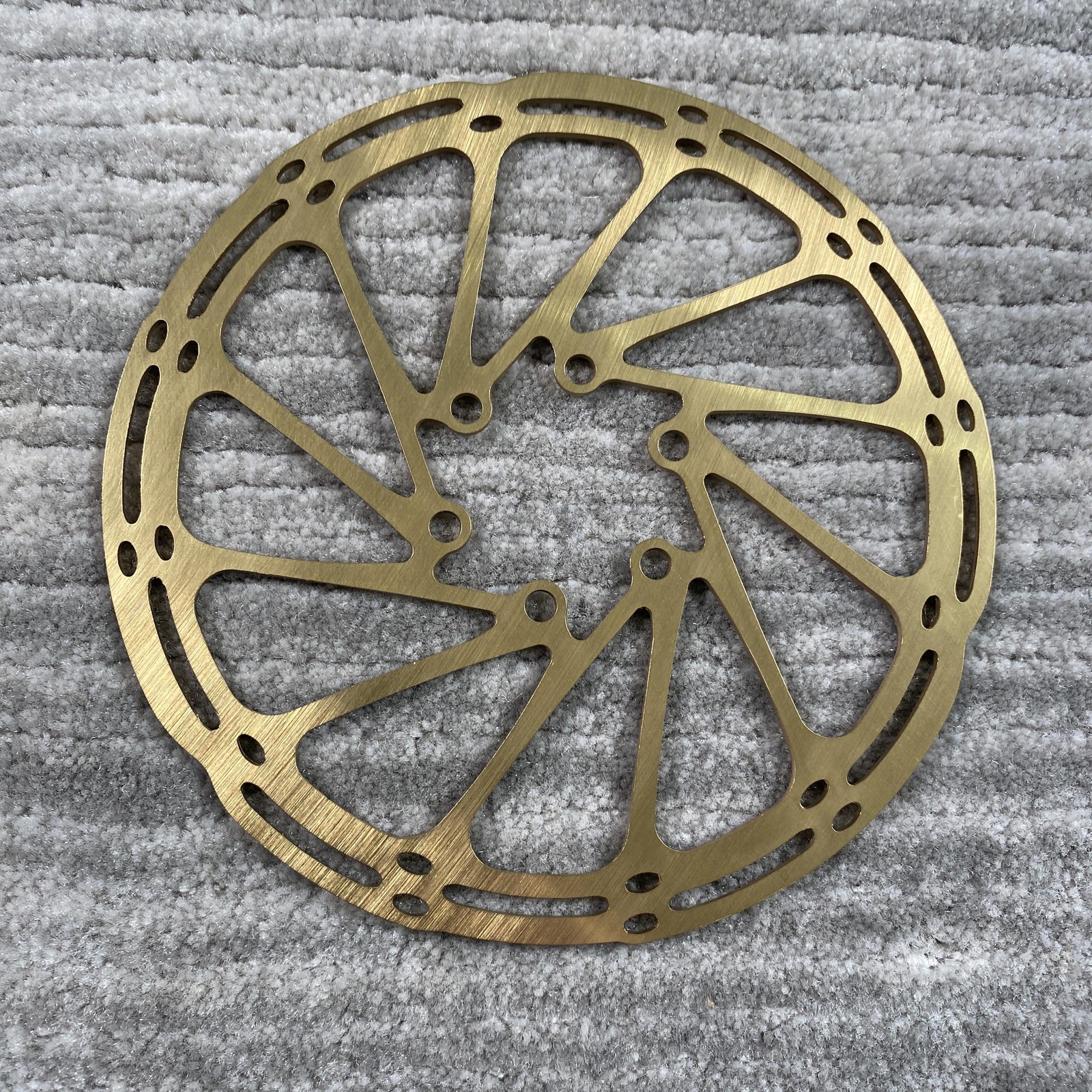SRAM CenterLine Disc Brake Rotor 160mm 6-Bolt Gold Avid MTB Road Bike Bicycle