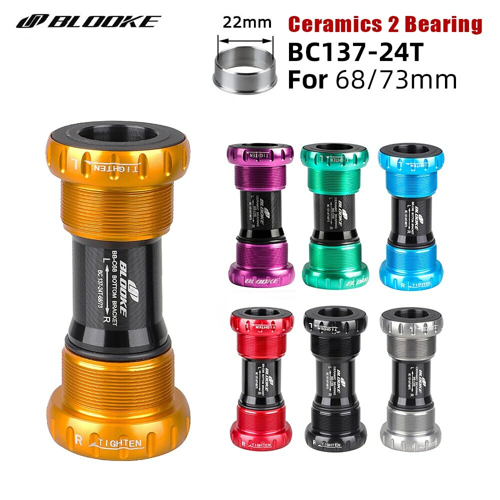 BLOOKE Ceramic Bottom Bracket MTB Bike Part For SRAM SHIMANO GXP Prowheel BB52