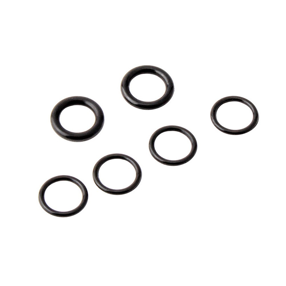 Practical Bike O-Ring Gasket 6pcs/set 8/9mm Accessories Black Hydraulic