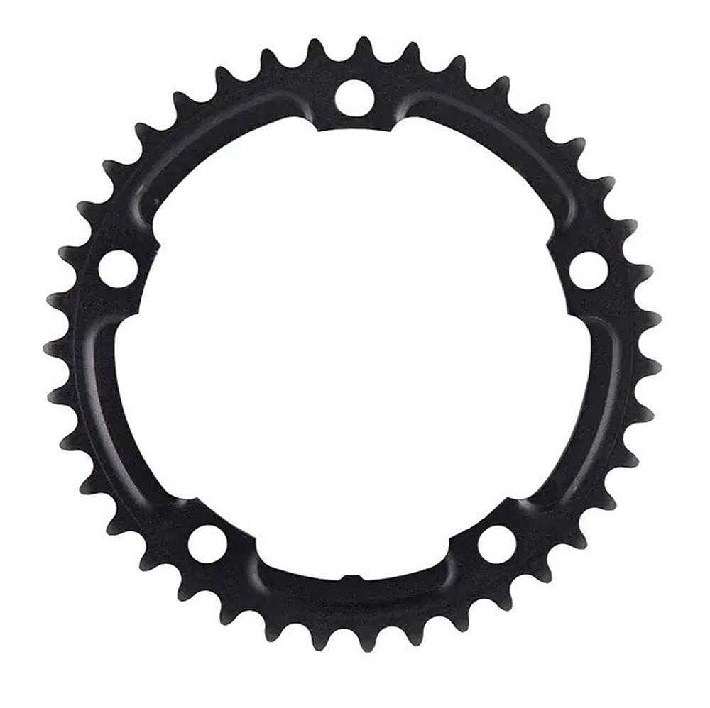 Shimano FC-5700 105 39 Tooth, 2x10s 130 bcd Black Chainring, Part No. Y1M339010