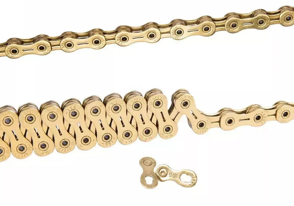 7/8/9/10/11 Speed Bicycle Chain Silver Gold Rainbow Road Mountain Gravel Bike