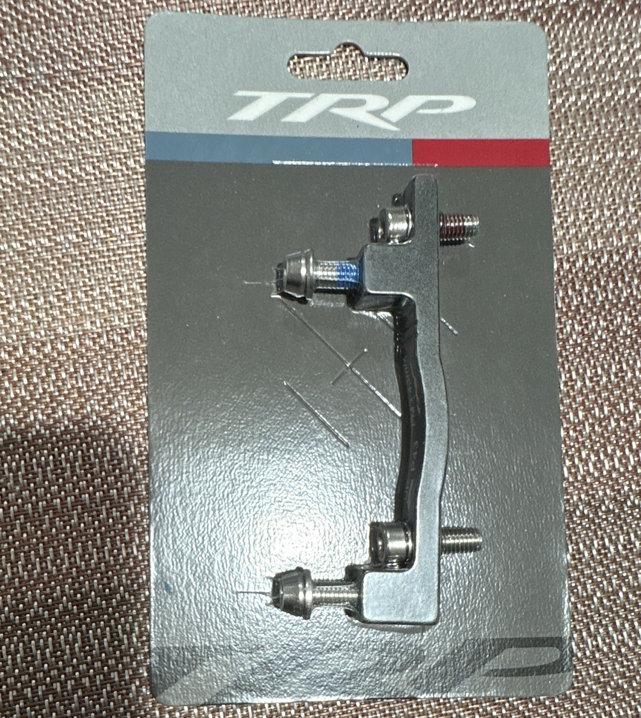 TRP P43 +43mm Post Mount Disc Brake Adapter Black
