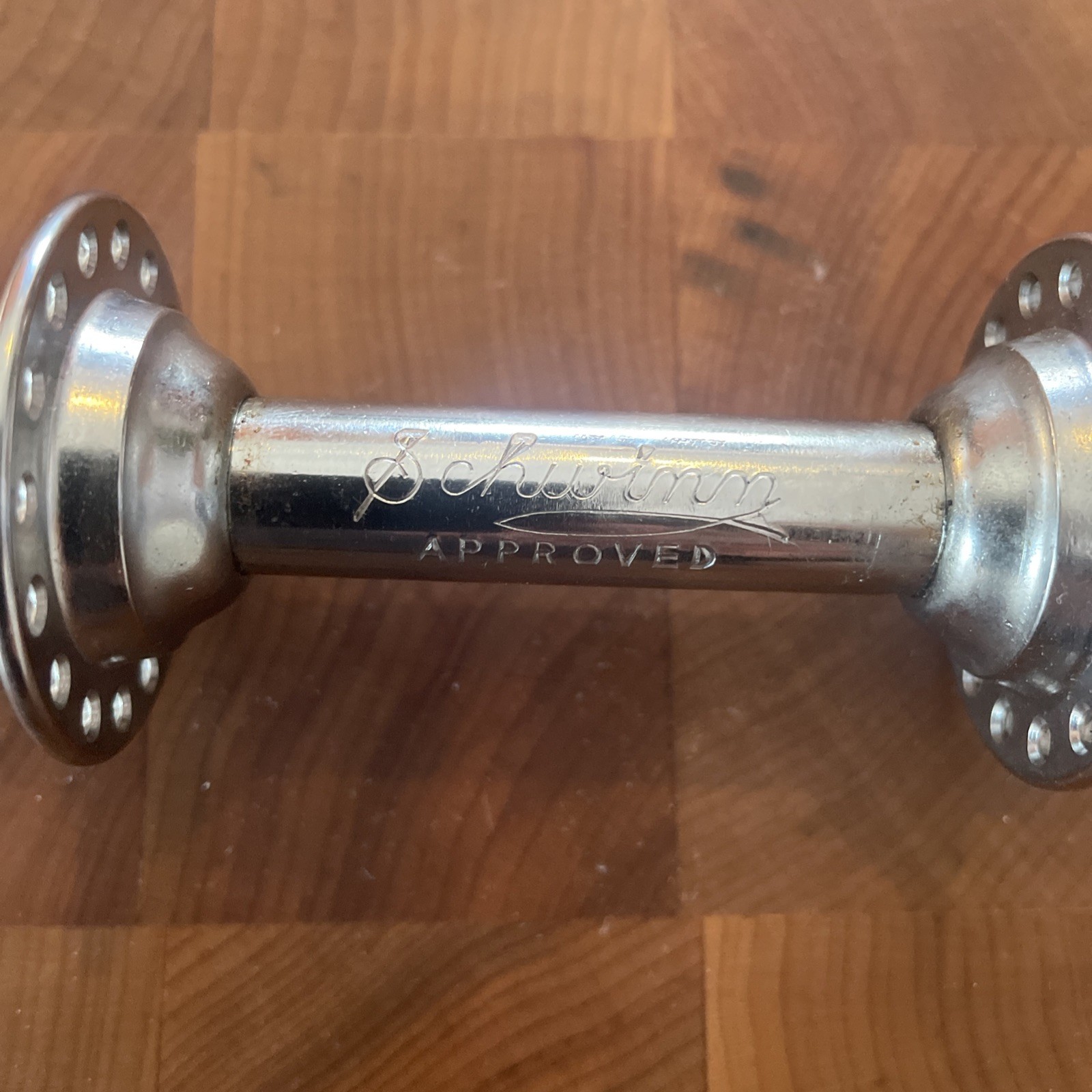 60’s Vintage NOS SCHWINN-Approved Front Hub w/Wing Nuts • 32 Hole • Germany
