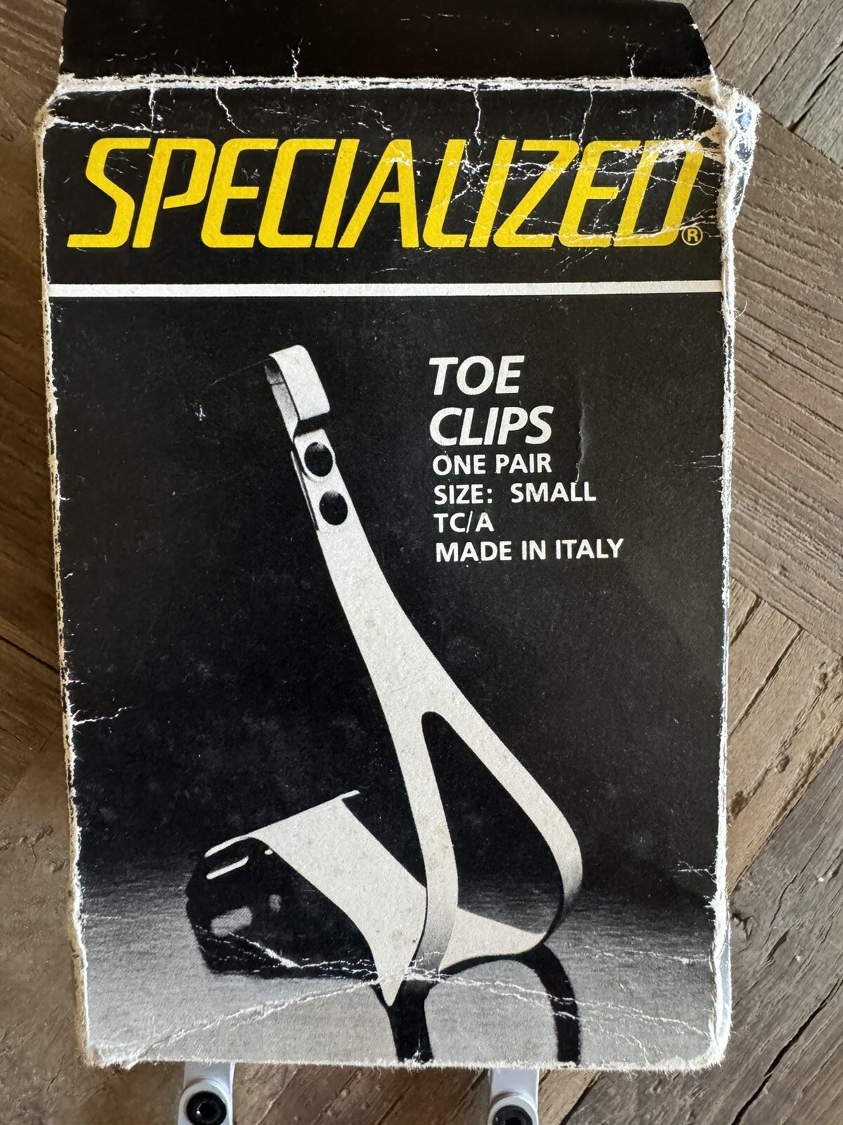 NEW Vintage Specialized Aluminum Alloy Toe Clips. Bicycle Cycling. Lightweight