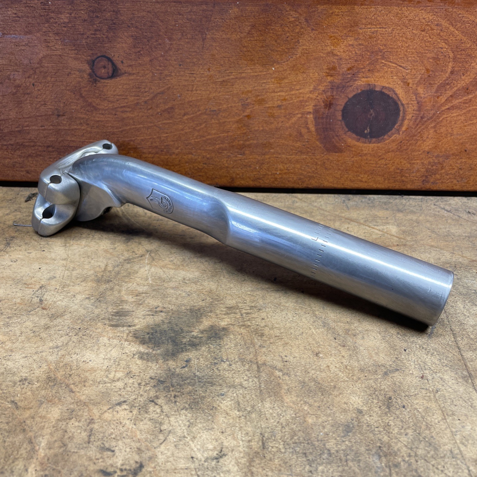 Vintage CAMPAGNOLO C-Record Aero Seatpost 26.8mm x 200mm Engraved Logo ITALY!