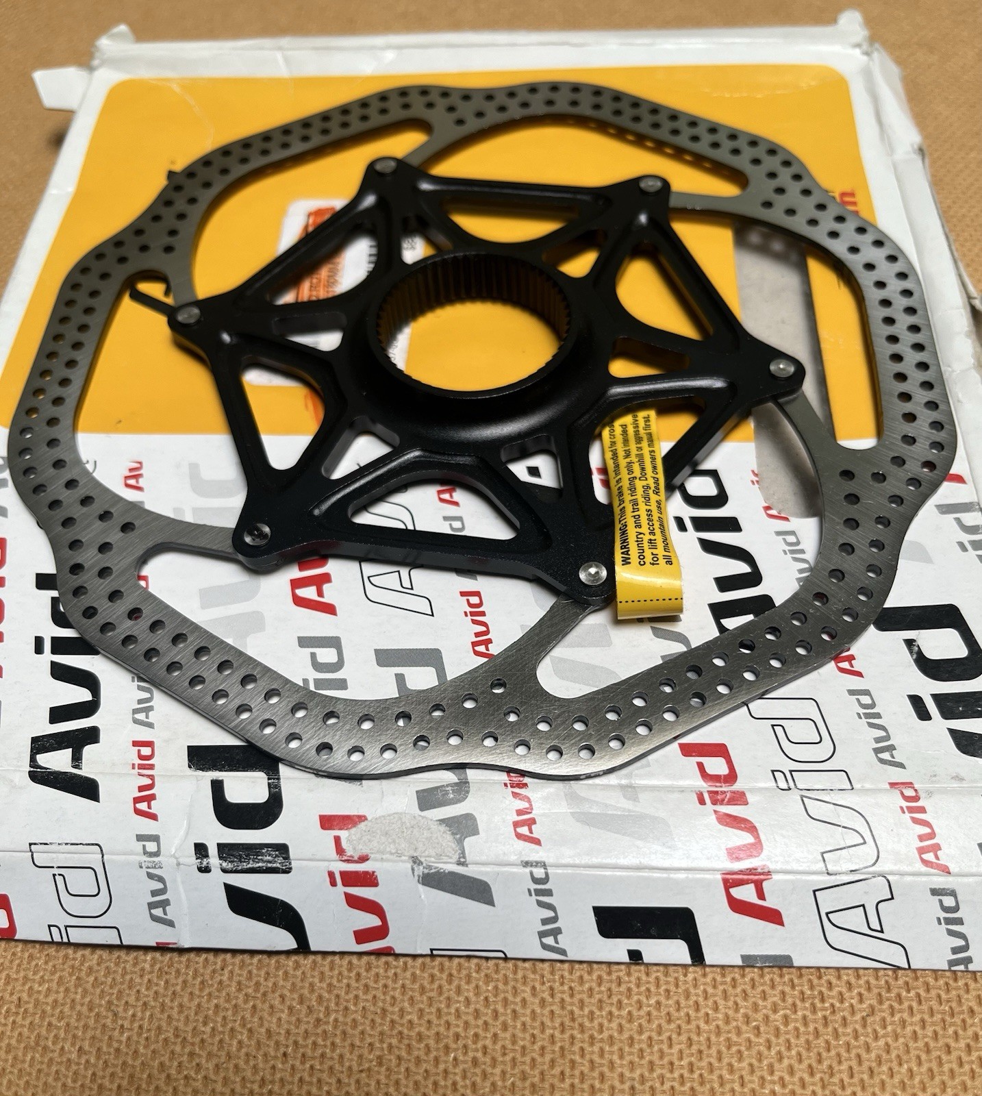 Avid HSX Center Lock Disc Rotor 180mm