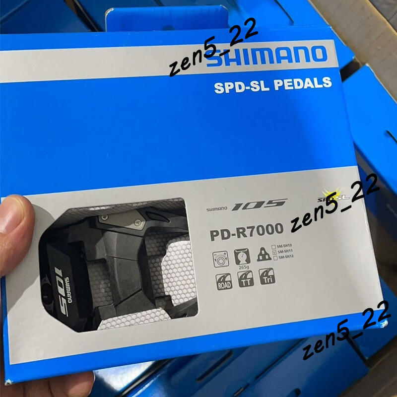 Shimano 105 PD-R7000 Clipless Pedal w/SH11 Cleats Carbon-Composite Part Original