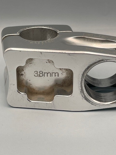 Elevn 1″ x 38mm Top Load BMX Threadless Stem Polished