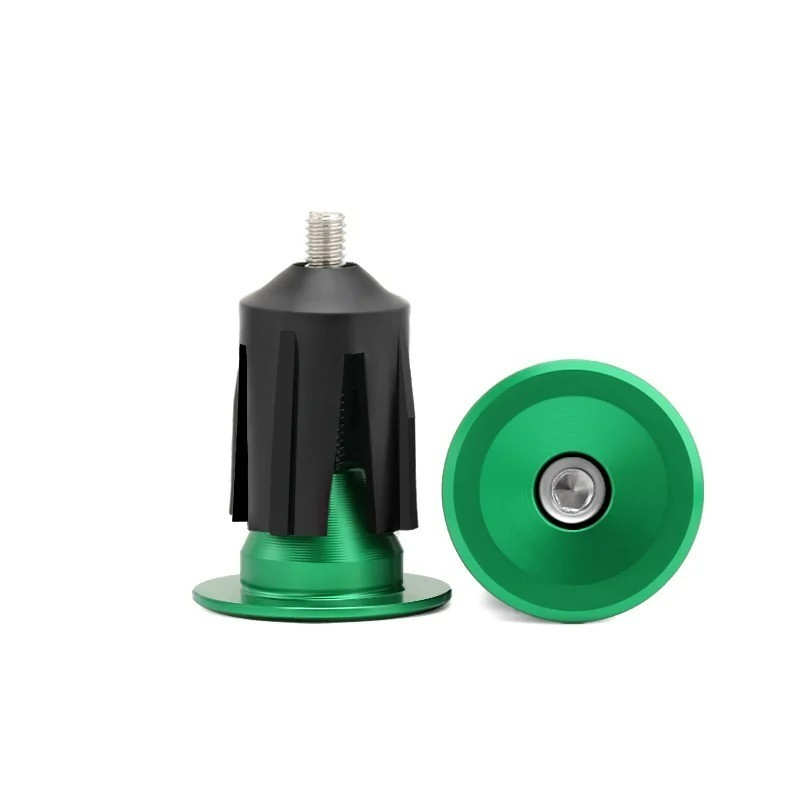 Bike Handlebar End Plugs Aluminum Alloy MTB Road BMX Bar End Caps Pair