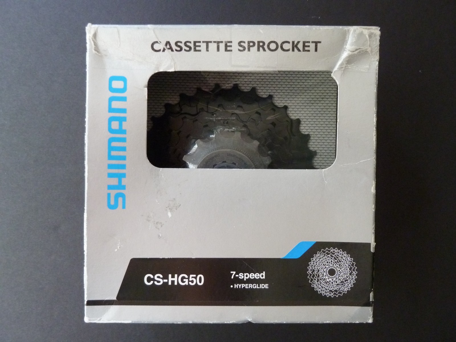 Shimano CS-HG50 7 speed hyperglide cassette 14-32 made in Japan