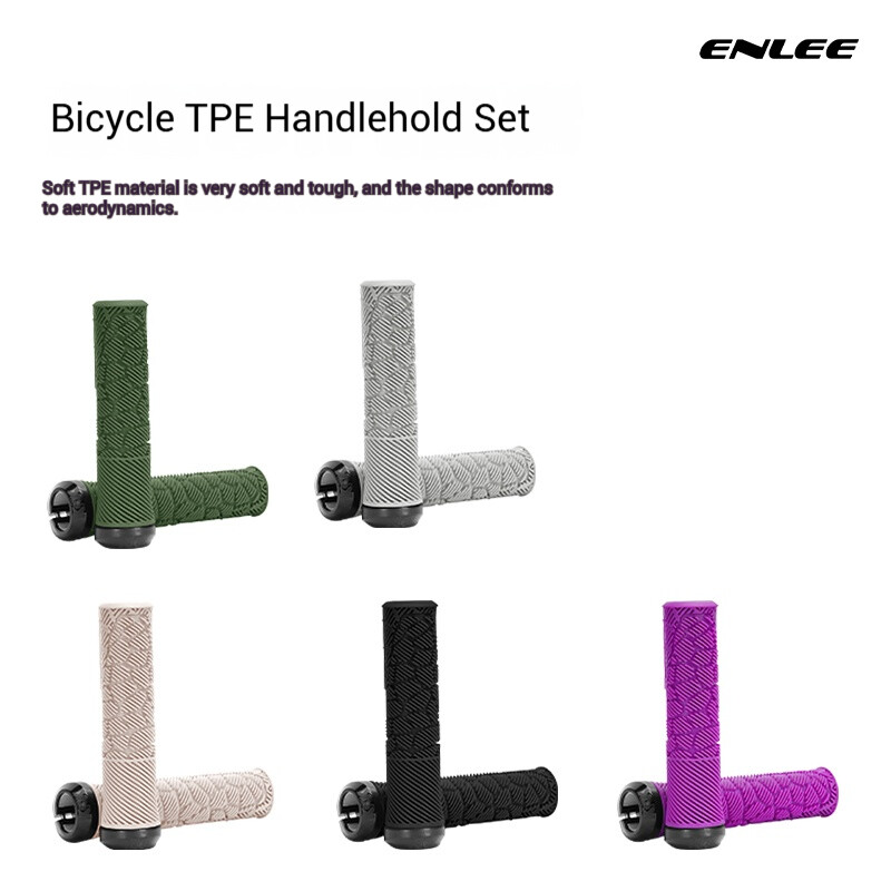 ENLEE Bicycle Anti-Slip Soft Handle Grips Lightweight Road Bike HandleBar Cover