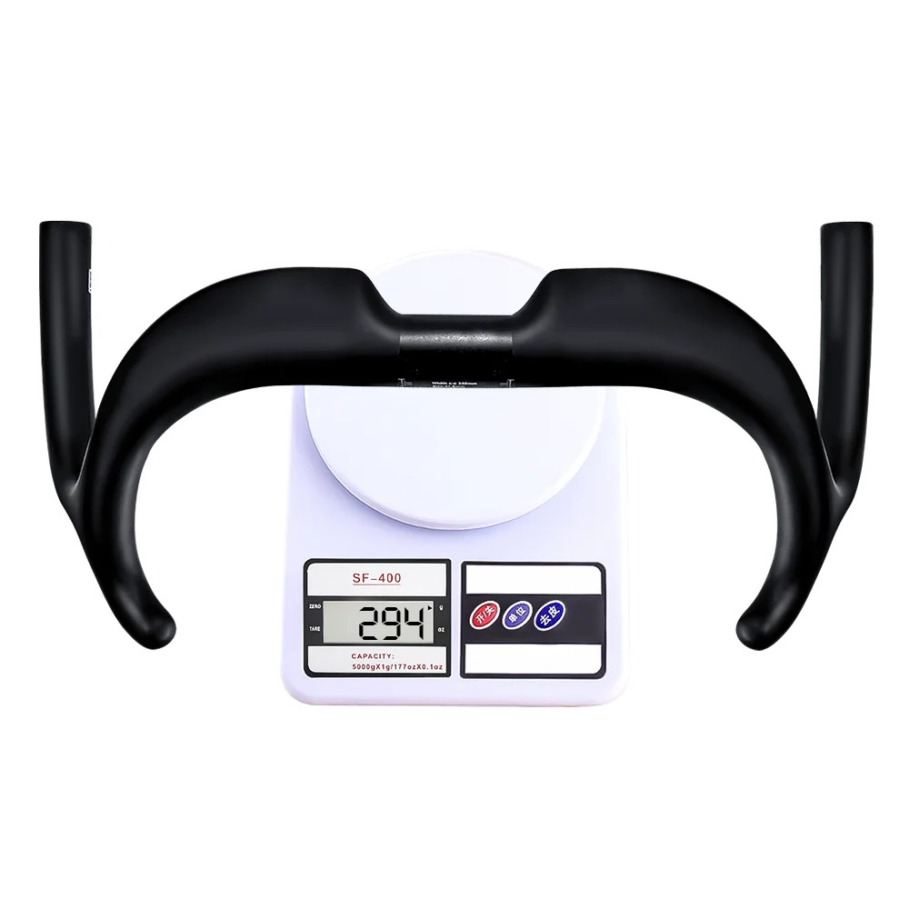 14° Carbon Road Bike Handlebars Racing Bike Handlebar Sprint Handlebars 31.8mm