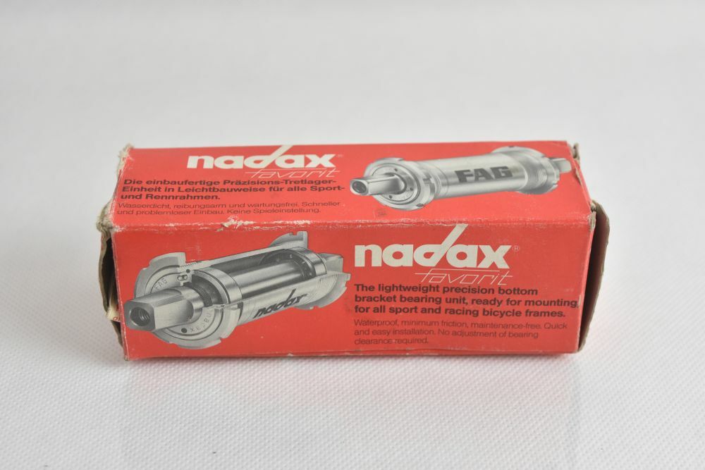 NADAX FAVORIT bottom bracket ! english threads ! 68x119mm ! NOS NIB !