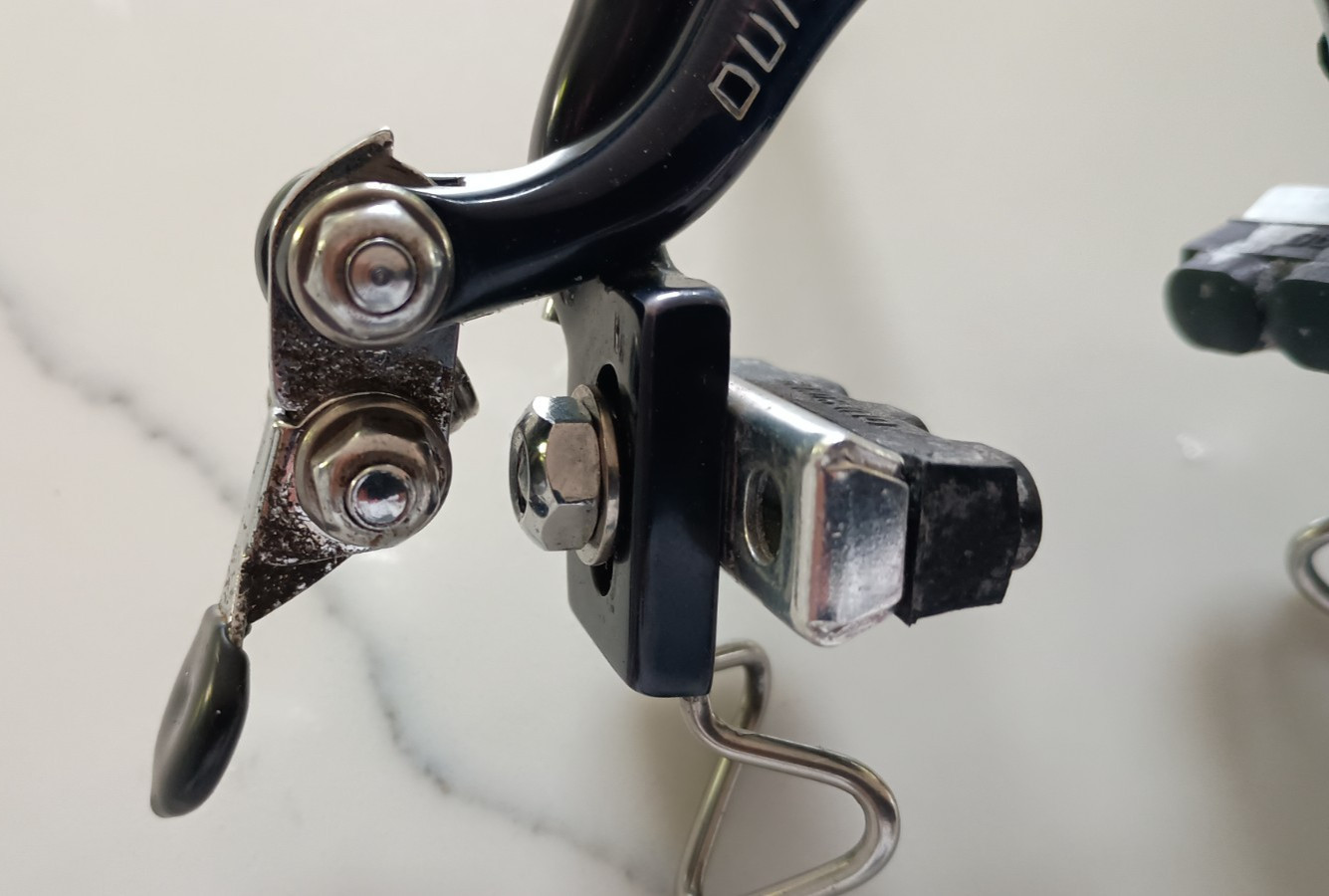 Rare Vintage Shimano Dura Ace B-210 BA-100 (1st Gen Black) Brakes – mid 1970s