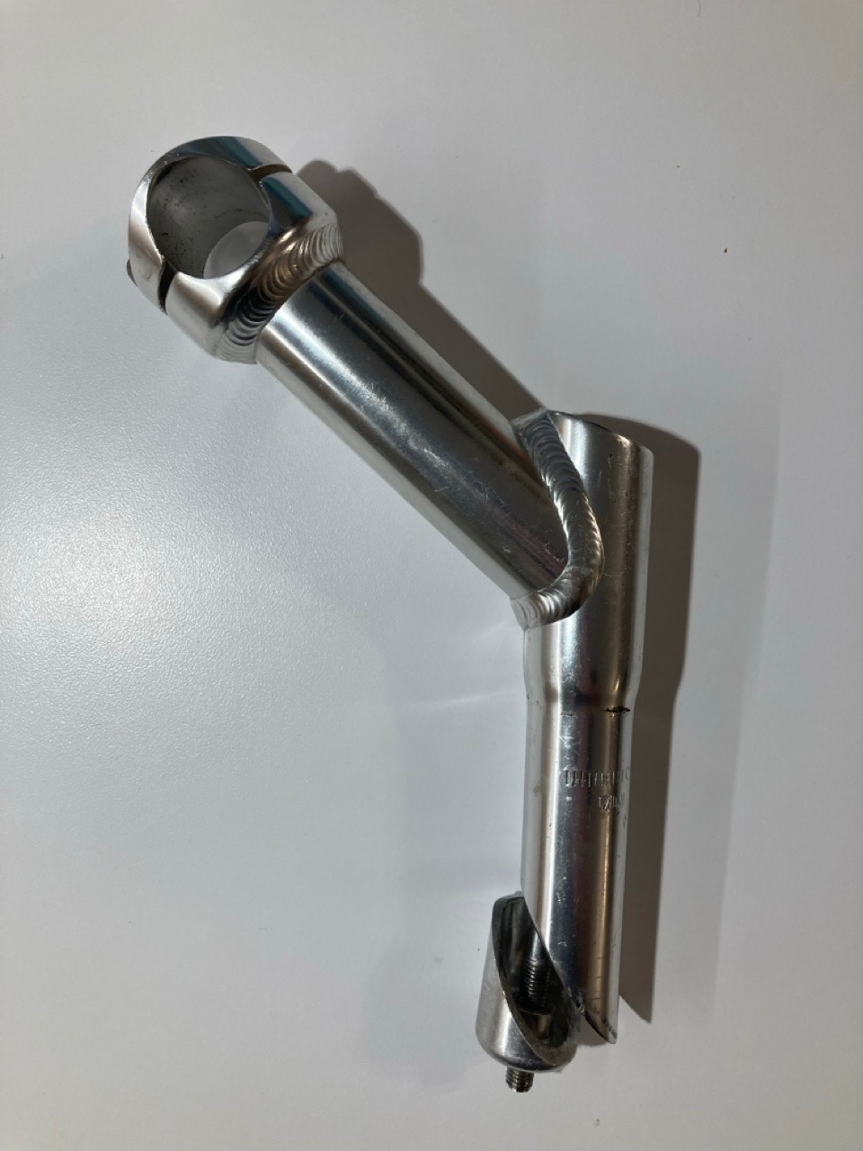 Vintage Rise Stem 2 Bolt Face 1 1/8 Quill 25.4 Quill Alloy Mountain Dirt Drop