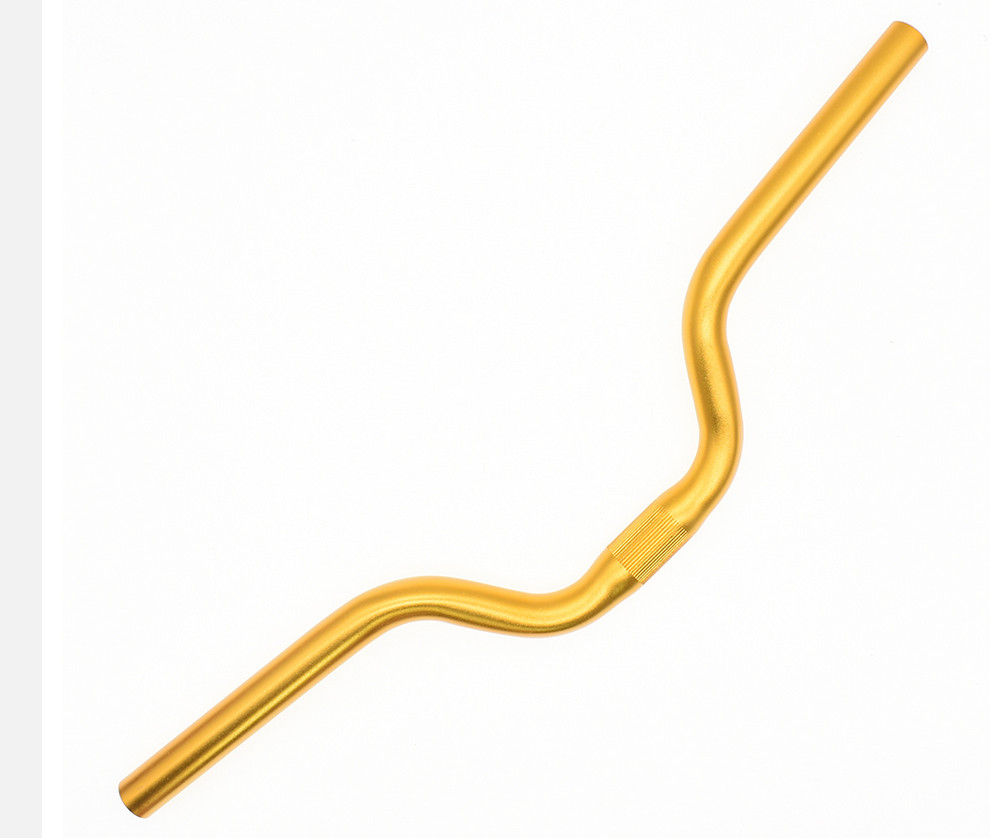 Low Rise M Handlebar for BROMPTON in Black Silver Gold Red Blue