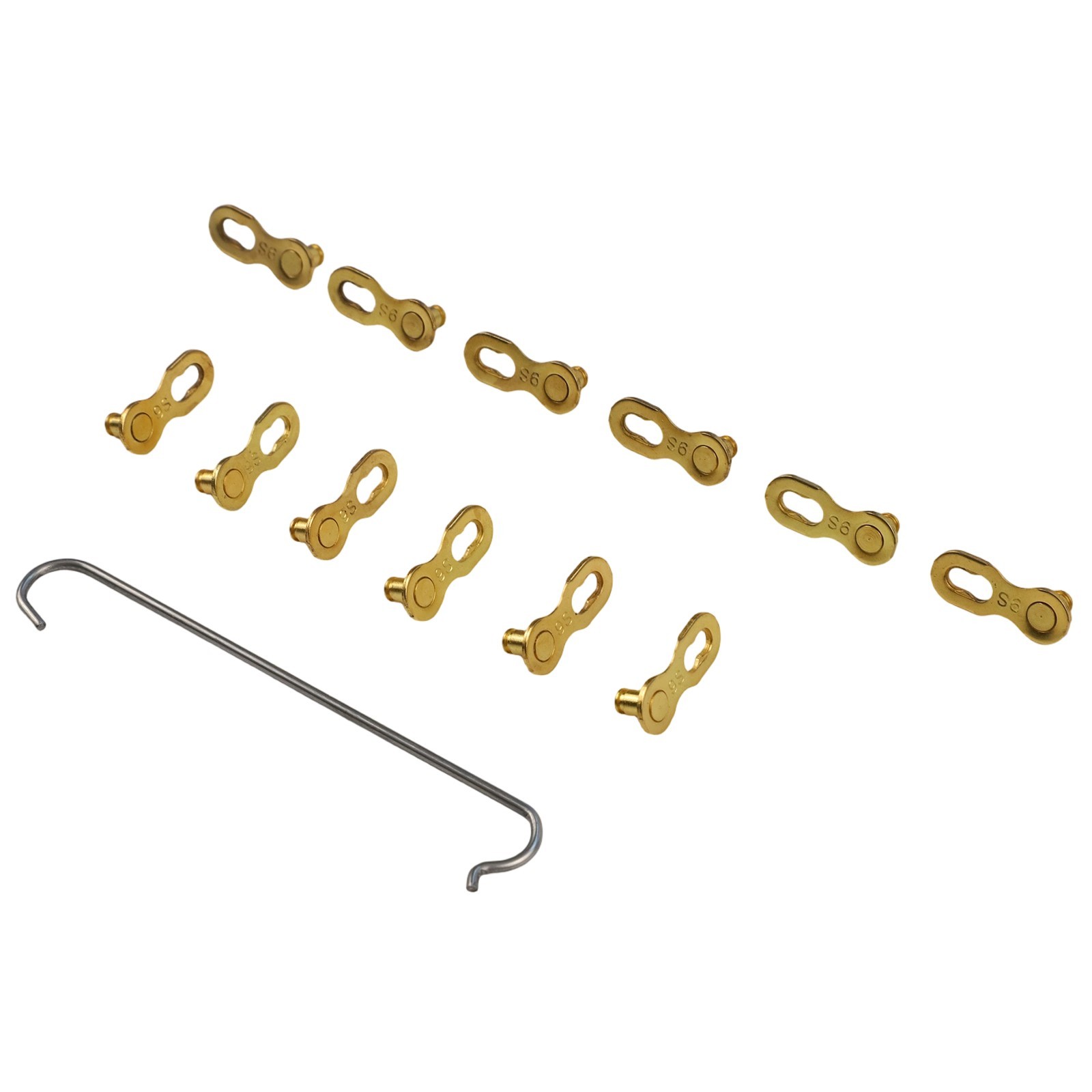 Bicycle Chain Connector Carbon Steel Quick Link 6 To 12 Speed Compatibility